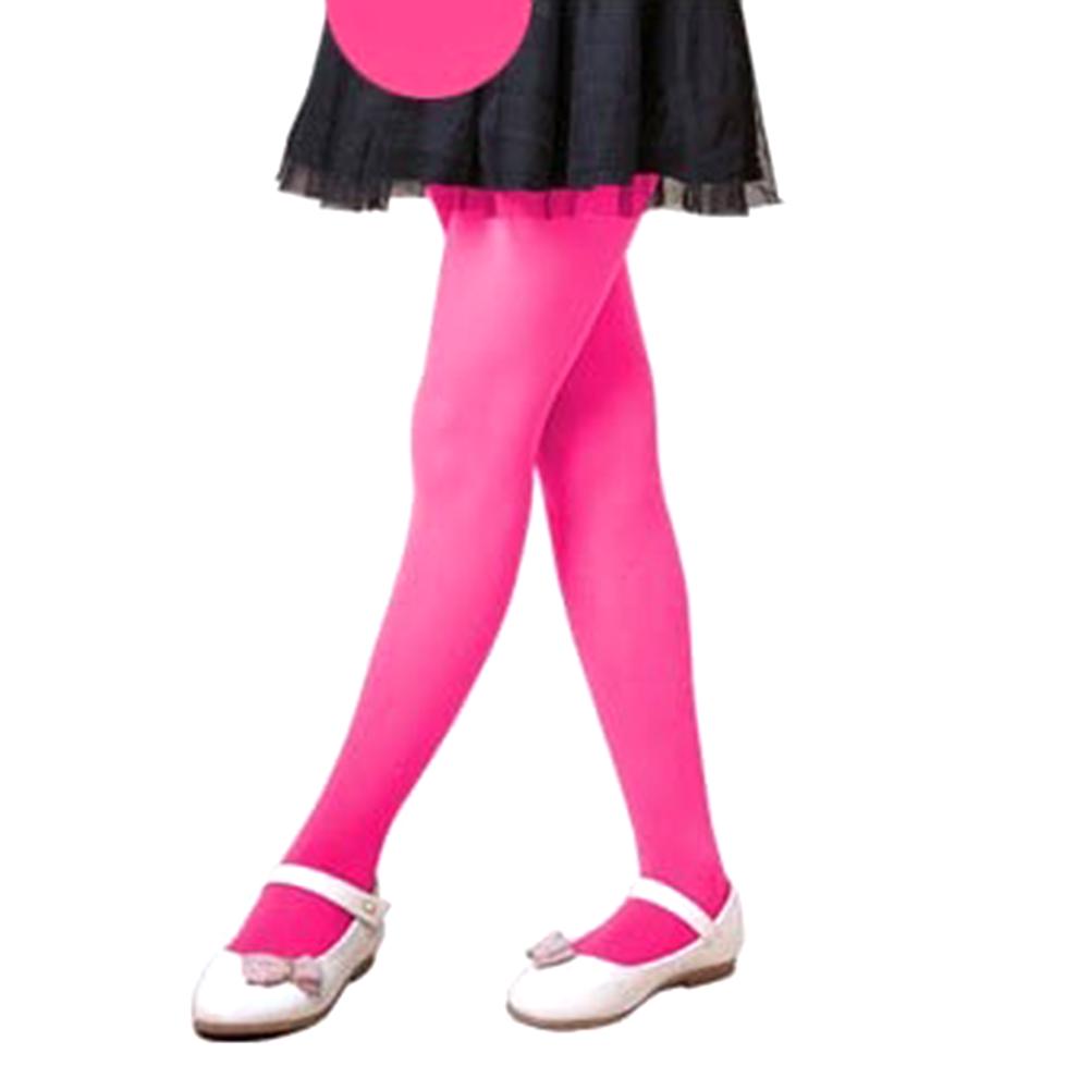 Collant Termici Invernali Per Bambina Con Imbottitura In Peluche - Caldi Leggings Color Pelle (Taglie 4-12 Anni)