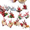 Mori Style Reindeer Antler Ears Christmas Hair Clip - Cute Kids' Hairpin Accessory