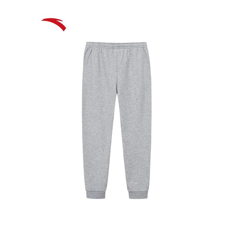 ANTA Unisex Fleece-lined Straight Leg Sweatpants 190/3XL