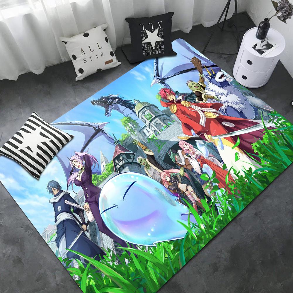 

I Got Reincarnated As A Slime Anime Floor Carpet Soft Nordic Doormat For Bathroom Bedroom Hotel Decor 40x60cm
