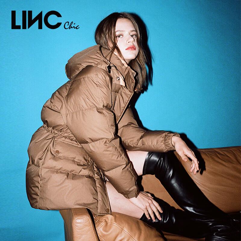 

Jinyujie Women s 90% Duck Down 3-Proof Hooded Puffer Jacket XS