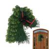 Kleiner handgewebter Pferde-Kranz 2D Pferde-Kopf-Kranz Realistischer Feiertags-Girlande Handgemachter Weihnachts-Pferdekopf-Kranz Für Schlafzimmer