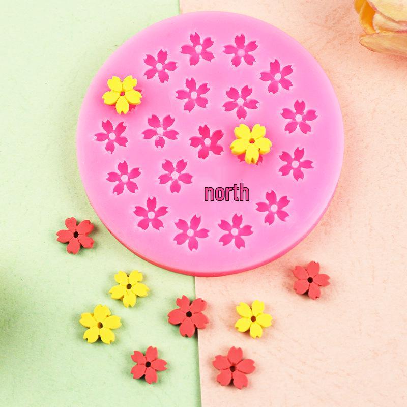 Cherry Blossom Rose Silicone Mold for DIY Cake & Epoxy Decoration