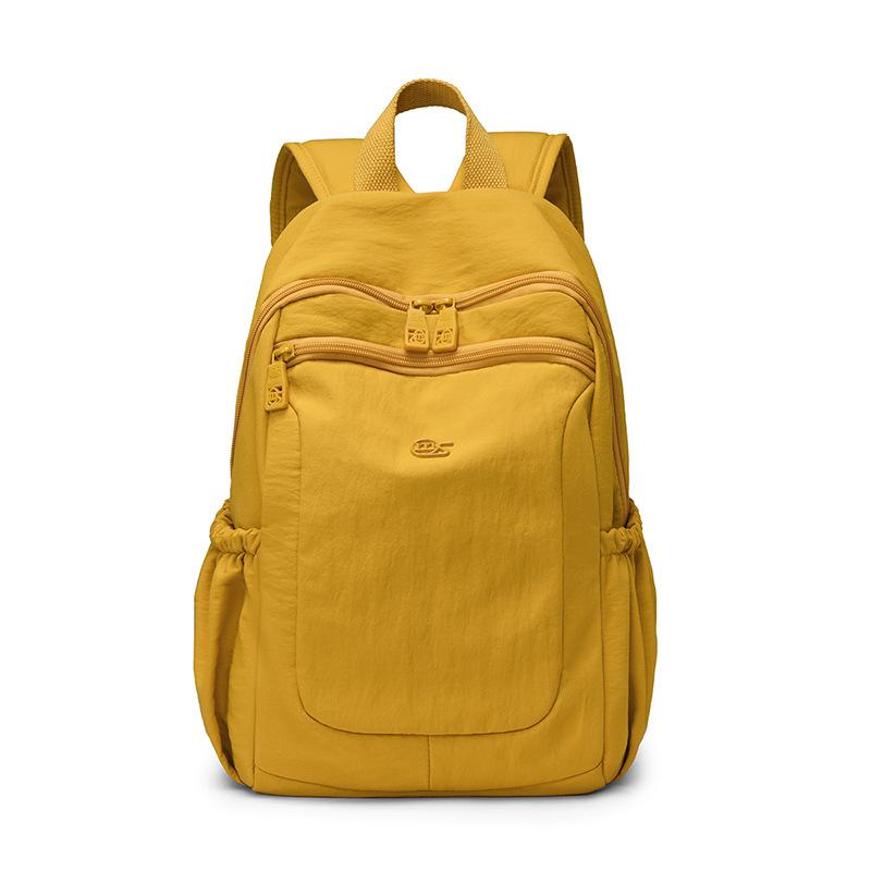Women's Nylon Backpack with Multiple Pockets Lightweight Waterproof Daypack for Travel School Work