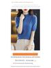 Women's Loose Knit Half Turtleneck Mid-Sleeve Sweater Top for Spring and Autumn
