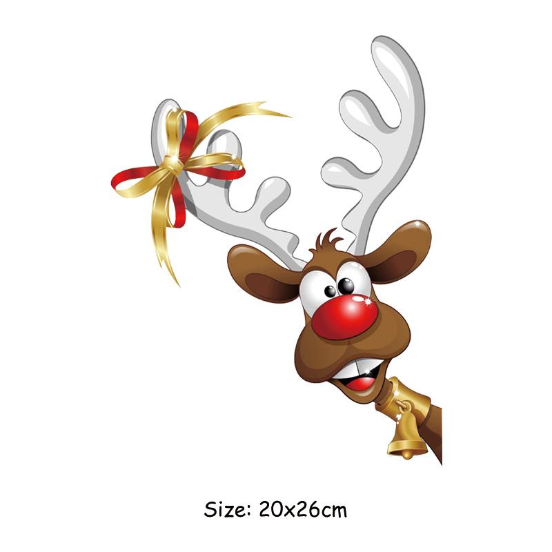 

Утюг на нашивке, рождественские толстовки с оленями, наклейки на одежду своими руками, термопресс, аппликация, футболка Ropa, теплопередача, можно стирать 20x26cm