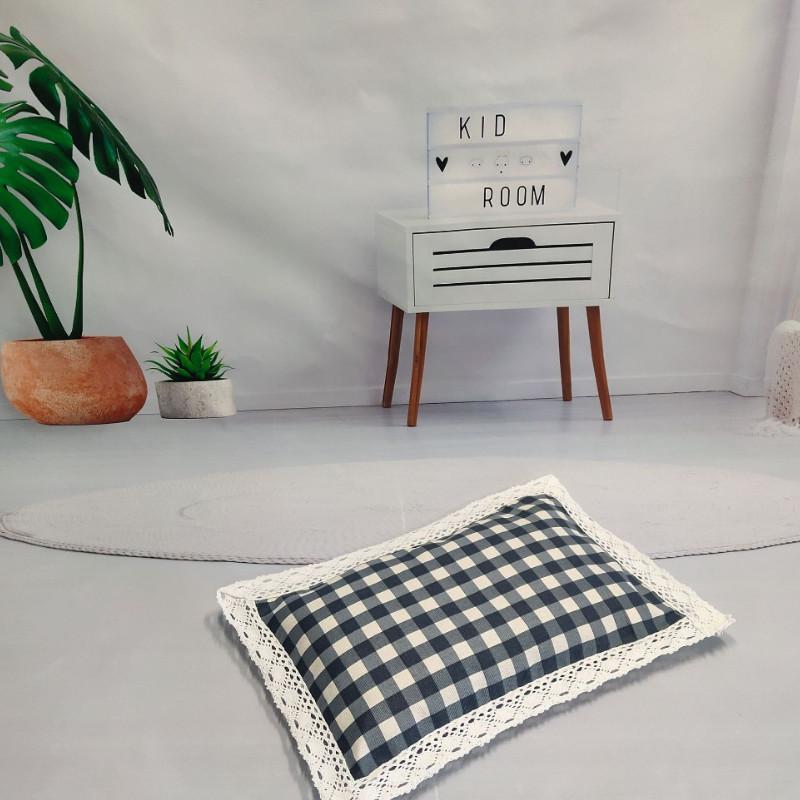 

35/55 см новая наволочка из грубой ткани для взрослых и детей, подушка с рисунком из ткани с принтом для детского сада на обед, цельная деталь 35x55cm