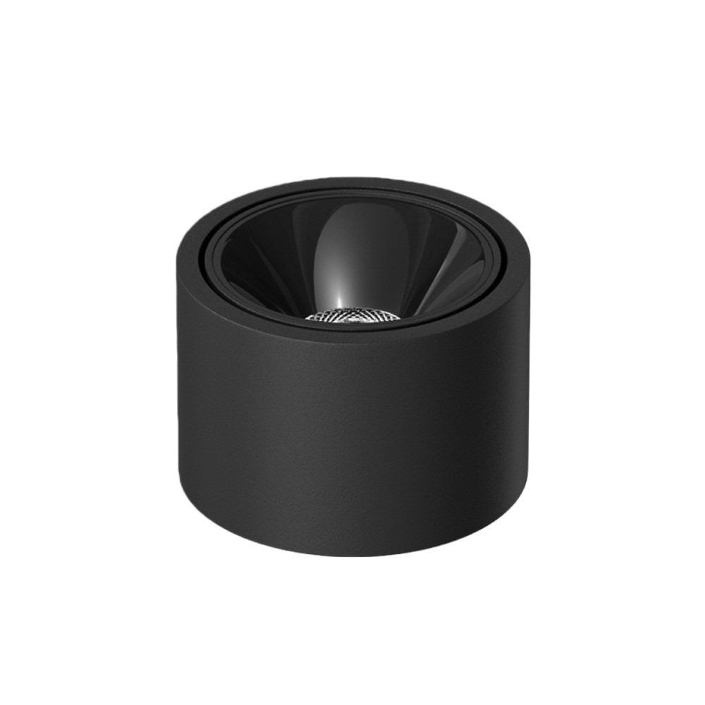 

Surface Mounted 7W Led Spotlight Adjustable Angle Ceiling Spot Light Led Down Light Showroom чорний