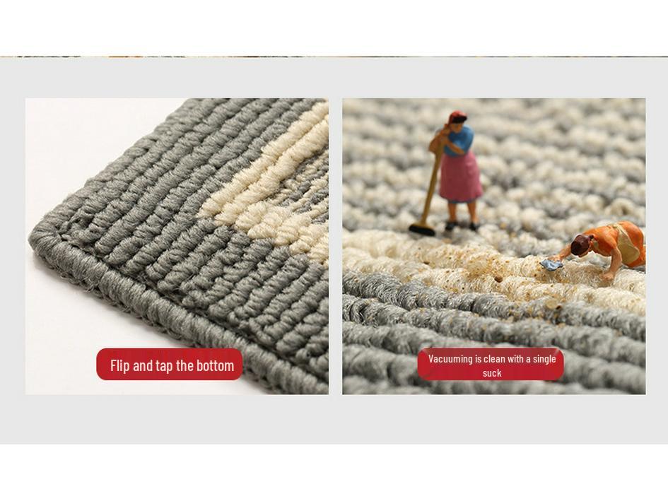 High-End Non-Slip Kitchen Floor Mat: Absorbent, Oil-Resistant, Wear-Resistant, Machine Washable Rug for Entrance.