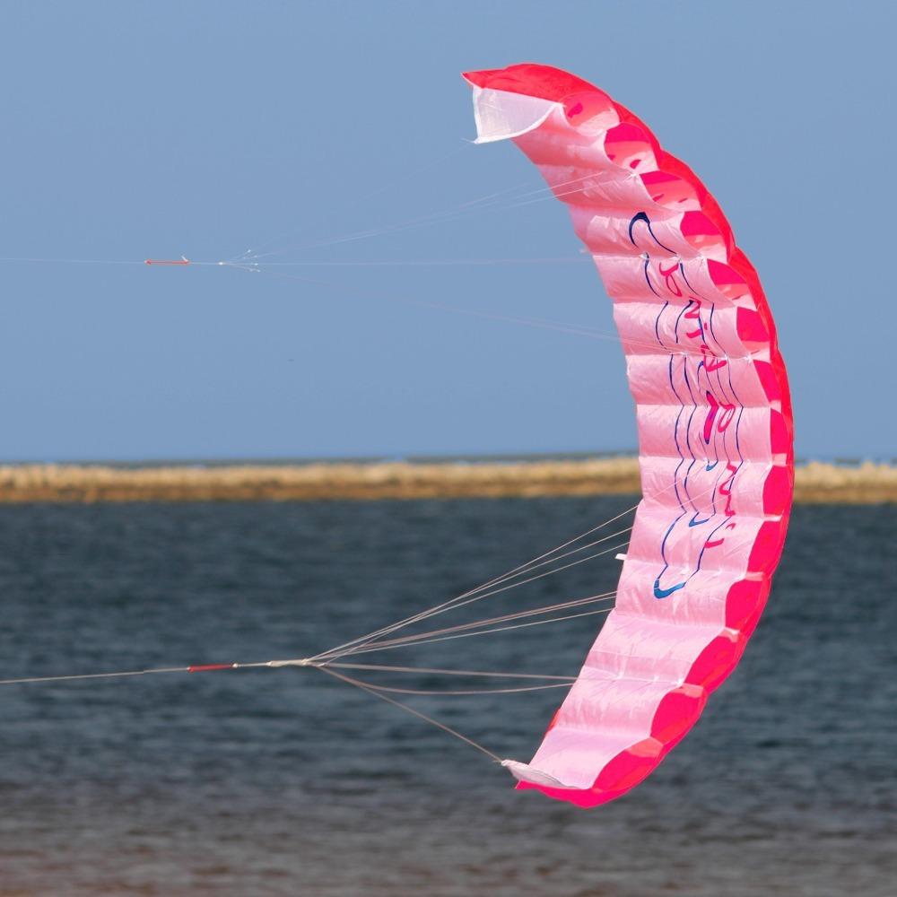 Zmeu Acrobatic cu Două Linii Zmeu Sportiv Moale Zmeu de Plajă Profesional 1.4m Zmeu Parașută Grădină