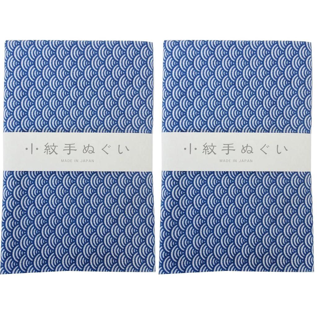 Miyamoto Komon Tenugui Seigaiha 3390cm 33220 ( 2)