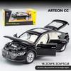 1/32 Scale Alloy Toy Car Model CC with Sound & Light, Retro Pull-Back Action - Authentic Replica for Kids & Collectors