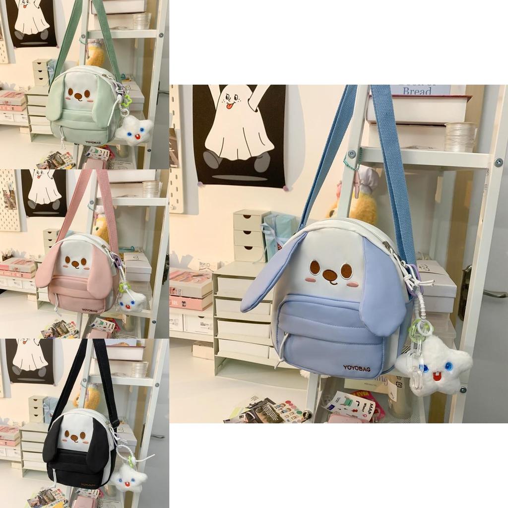 Nylon Crossbody Bag With Strap For Kids Lightweight Daily Use Characters Included)**