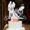 Silver Rhinestone Metal Love Wedding Cake Topper Mr and Mrs Cake Topper  Anniversary Cake Topper Heart Cake Topper for Wedding