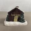 Christmas Chimney Snow House Resin Incense Burner - Home & Office Ornament