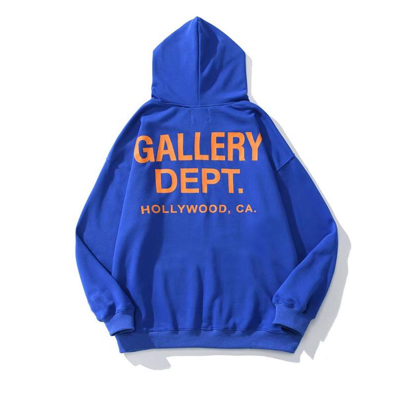High Street Classic Printed Hoodie Loose Fit Cotton Blend Sweatshirt Women Teenagers