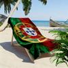 Vibrant Portuguese Heritage Beach Towel Outdoor Camping Beach Towel for Vacation Photos Outdoor Pool Towel Swim Quick-drying Swim Towel Beach