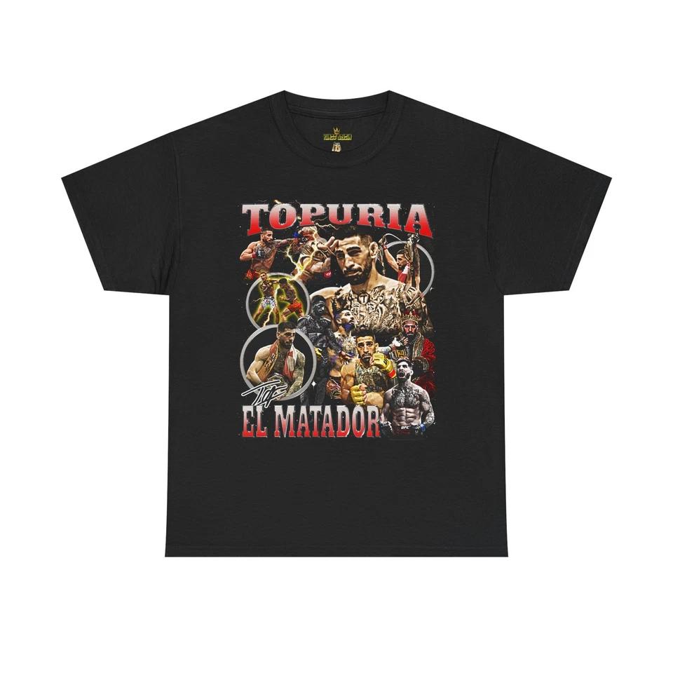 NEW! Ilia Topuria El Matador Bull Fight Bootleg T-Shirt, Best Gift for Fans 2025