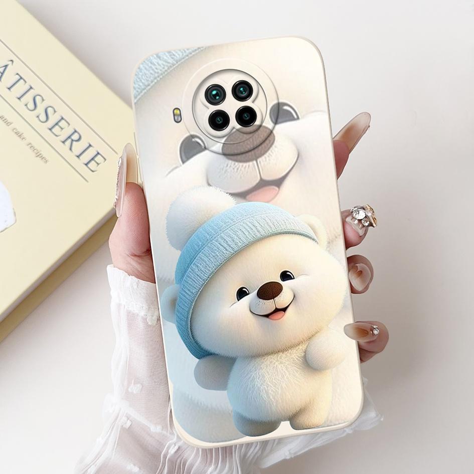 For Xiaomi Mi 10T Lite 5G Case Cute Panda Rabbit Soft TPU Silicone Shockproof Cover For Xiaomi Mi 10i Redmi Note 9 Pro 5G Fundas