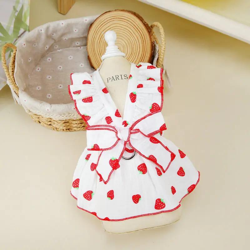 Dog Dress for Small Dogs Luxury Dog Clothes Chihuahua French Bulldog Bichon Dog Costume Pet Clothing Pet Vest Puppy Skirt