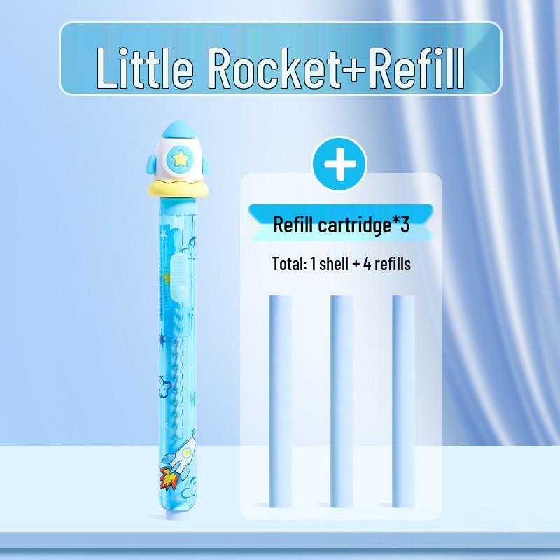 Cartoon Push-Pull No-Trace Eraser - Creative Stationery for Elementary Students