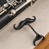 2Pcs Mustache Clip with Protective Case Professional Clarinet Mouthpiece Clips Fits for All Small Shank Trumpet Mouthpieces