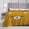 Rilakkuma Cartoon Soft Warm Blanket Decorative Plush Throw Blanket Novelty Living Room Flannel Bedspread Sofa Bed Cover
