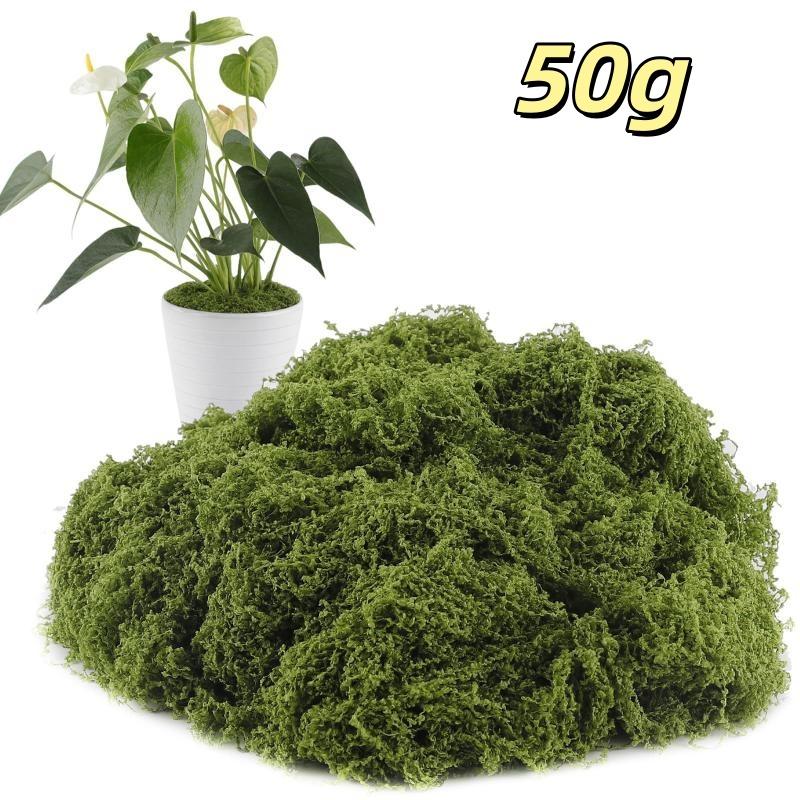 1 ks 30/50/100/300 g Pohádková zahrada Svatba Večírek Květinová výplň Umělý mech Krajina Dekorativní Falešný konzervovaný mech Domácí dekorace