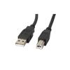 LANBERG LANBERG PRINTER CABLE USB MALE TO USB MALE BLACK 3 M