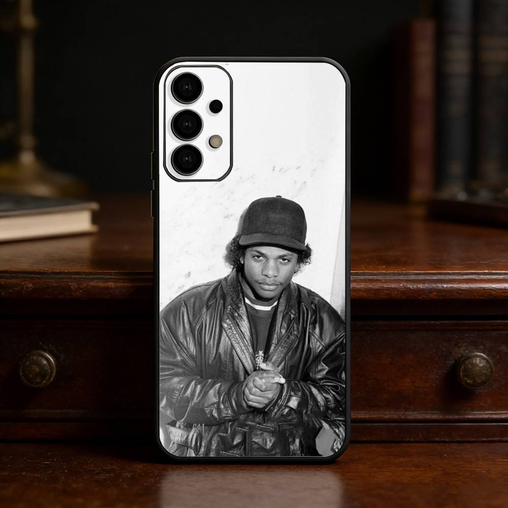 Rapper E-Eazy E phone Case For Samsung S25,24,21,22,23,30,Ultra,20,Plus,Fe,Lite,Note Soft Black Cover Samsung S24ULTRA