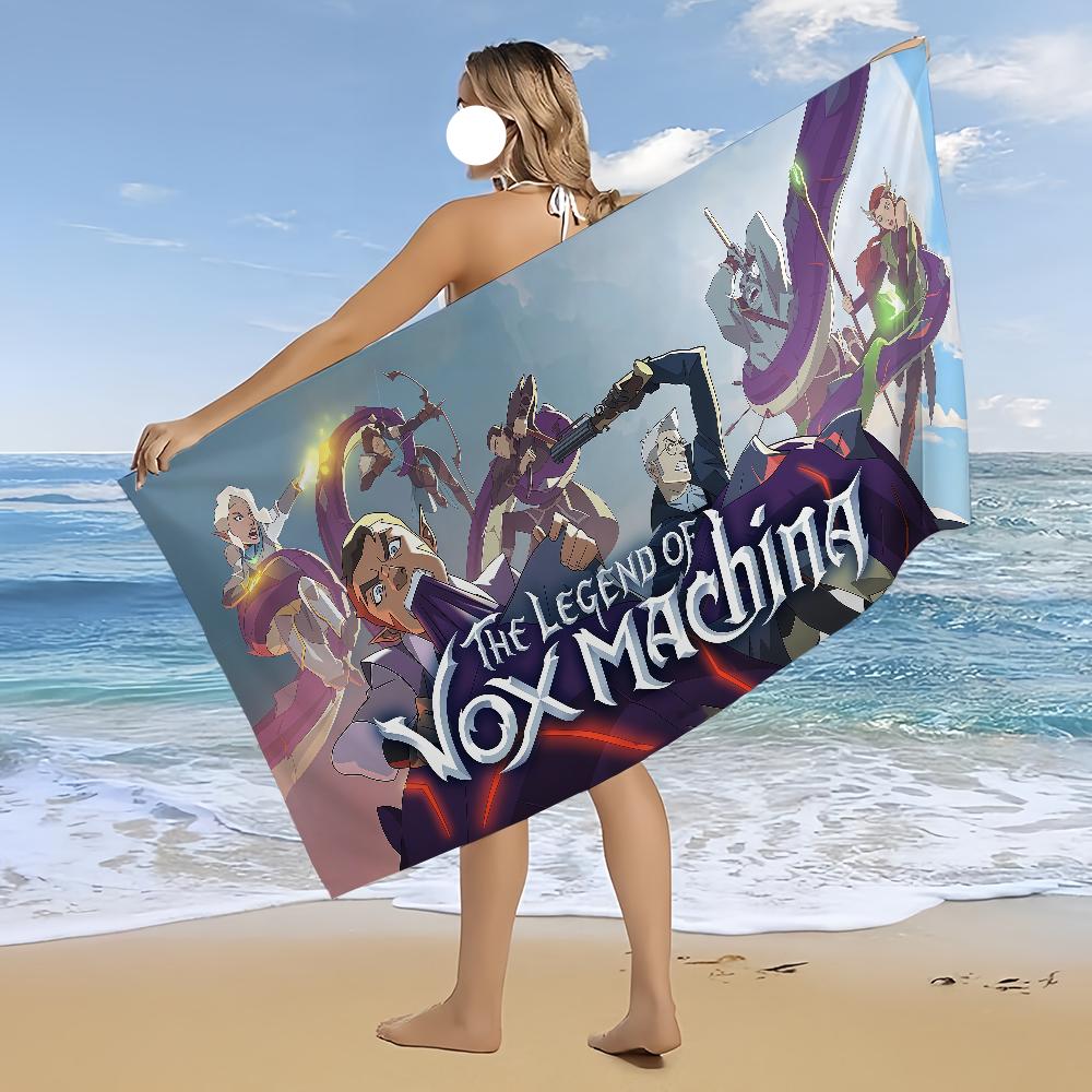 M-MachinaS Towel V-Vox Beach Bath Quick-Drying Lightweight Portable Sauna Camping Swim Pool L-LegendS-ES Travel
