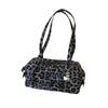 Women's Large Capacity Leopard Print Crossbody Tote - New 2025 Autumn/Winter Casual Fashion Commute Shoulder Bag.