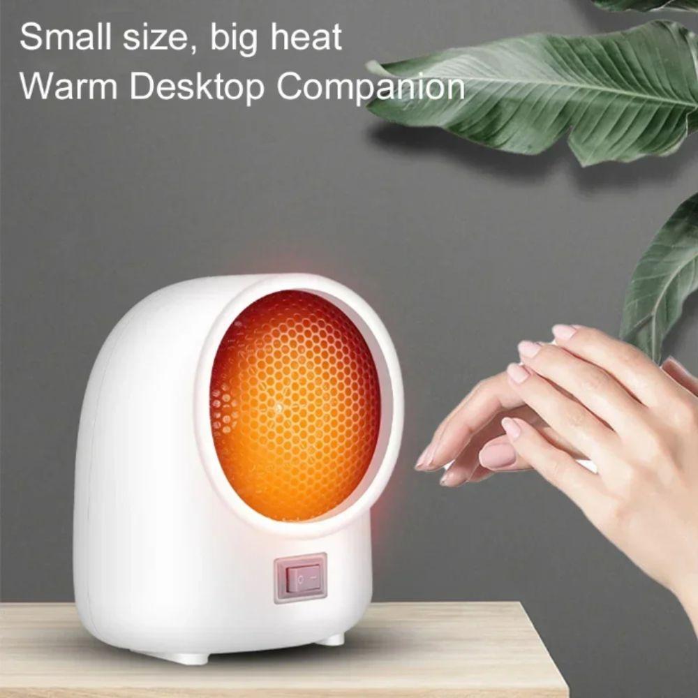 Mini Size Electric Heater Quick Heating Hot Air Blower Portable Heater  Dormitory Use
