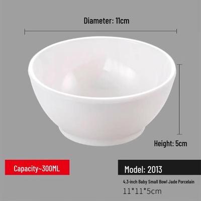 Yangge YLQ 4.3-inch Melamine Soup Bowls (8-Pack)
