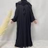 Women's Solid Color Muslim Robe: Multi-Color, Plus Size, Autumn Collection