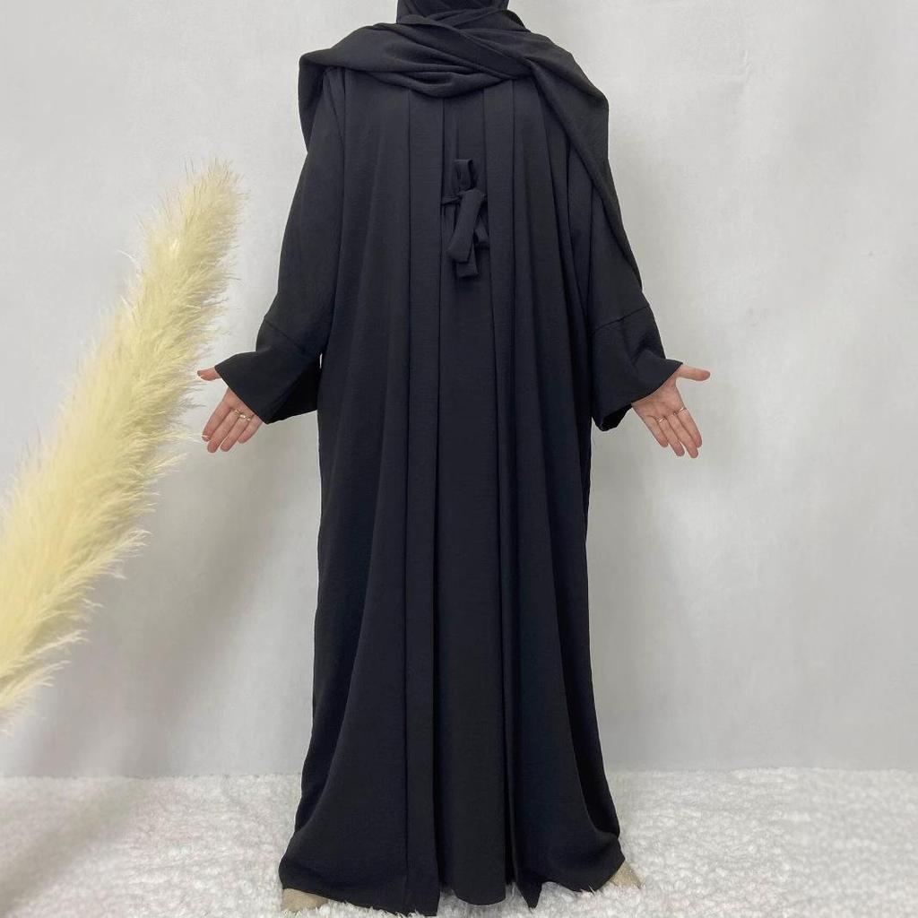 Women's Solid Color Muslim Robe: Multi-Color, Plus Size, Autumn Collection