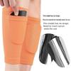 Electroplated EVA Cushion Football Shin Guards - Insert Type for Adults