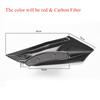 Fairing Winglets Aerodynamic Wing For Honda CBR650R Motorcycle Wing Protection Cover Kit Fixed Winglet CBR 650R 2019-2021 Red + Carbon Fiber Loo