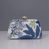 Popular Embroidery Dinner Bag Handmade Embroidery Decal Chinese Style Sequins Niche Clutch Bag Evening Bag