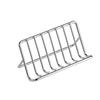Stainless Steel Dish Drying Rack with Sponge, Scrubber, and Cleaning Cloth Holders