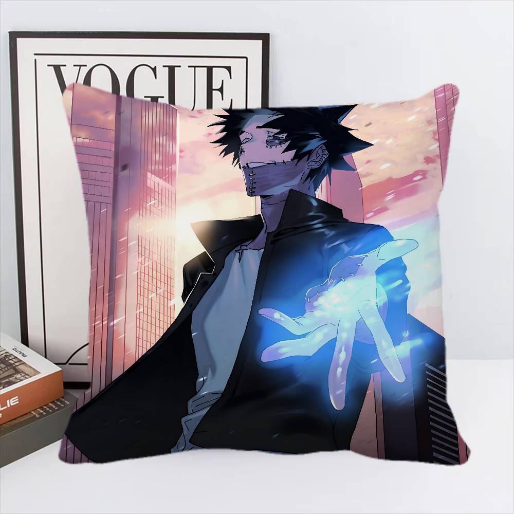 My Hero Academia Dabi Anime Pillow Case Square Pillow Bedroom Sofa Leisure Comfort Cushion Car Living Room Home Decoration