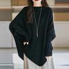 Women S Loose Cape Style Batwing Sleeve Pullover Sweater