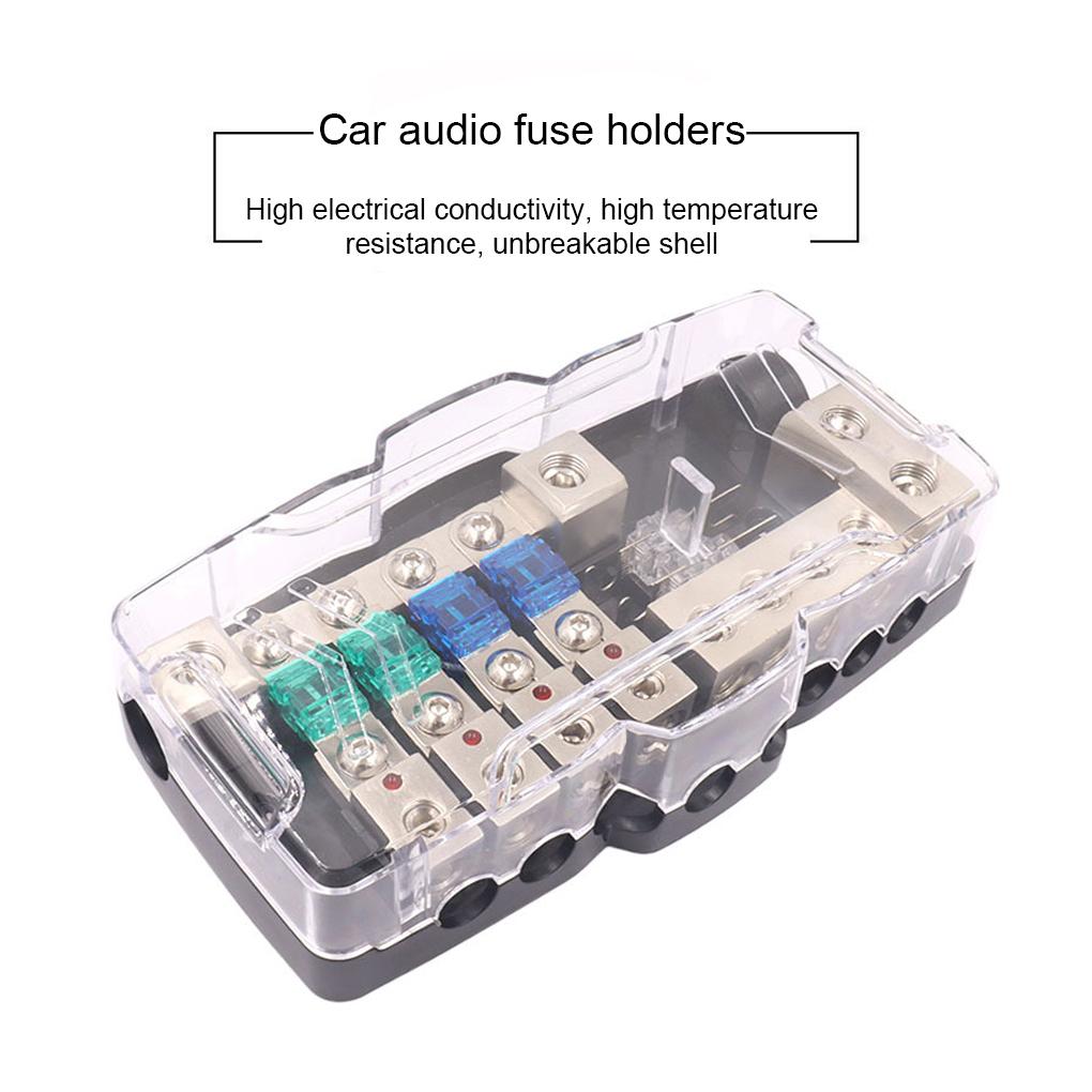 Bloc de siguranțe pentru putere stereo auto Suport pentru siguranțe autovehicul Modificat