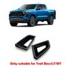 For Chevrolet Colorado  2024 Carbon Fiber Accessories Window Rise Switch Gear Shift Panle Front Rear Water Cup Holder Cover