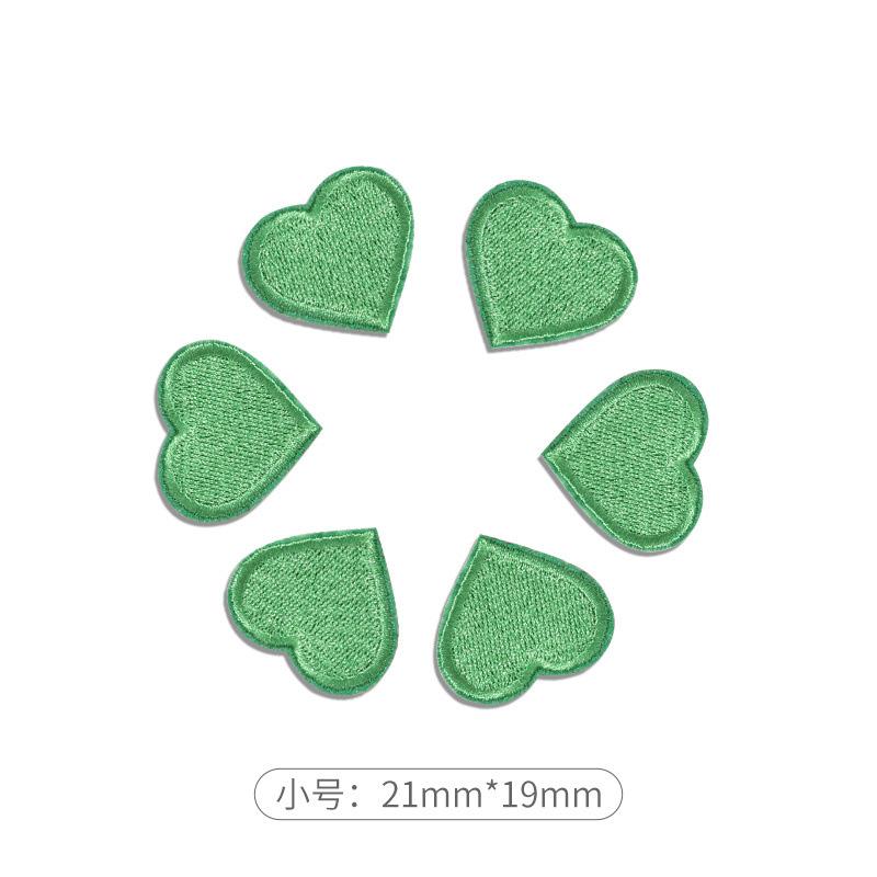 Selbstklebender Liebes-Patch-Aufkleber, Kleidung, Hosen Dekorationsaufkleber, Daunenjacke, Lochfreie Reparatur, Herzförmiger Stickstoffaufkleber