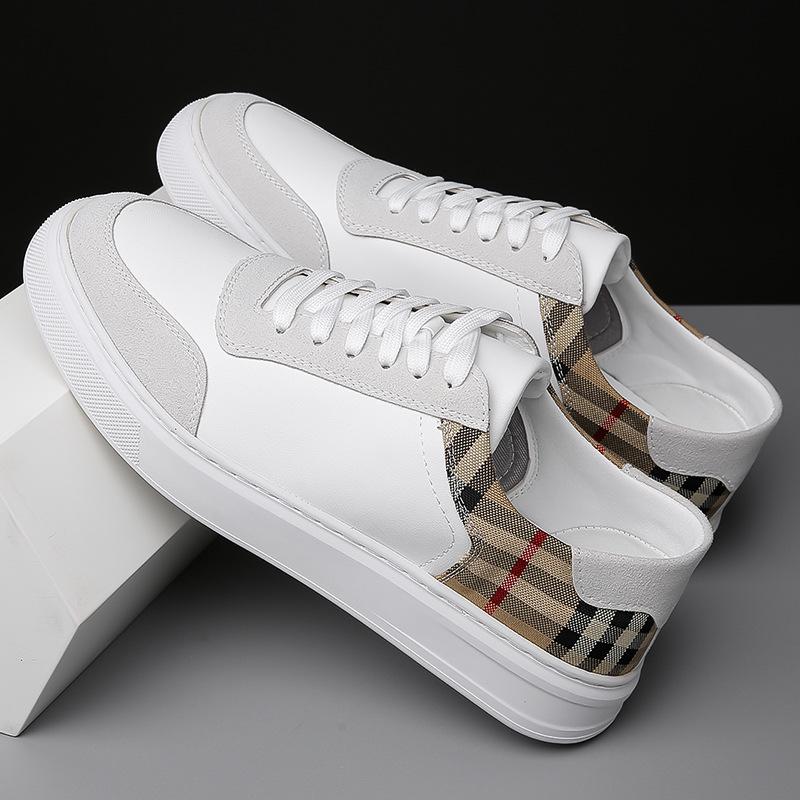 Men's shoes, little white shoes, casual delivery, comfortable, breathable and non-slip Korean version, strap-up, flat-bottom soft-bottom soft-surface