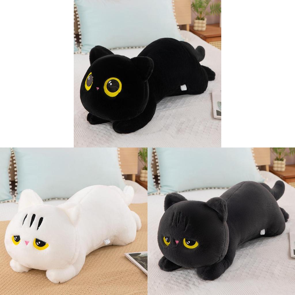 Plush Cat Toy Cute Sleeping Pillow For Children And Kids Gift
