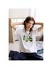 VIMLY Wounisex's Graphic T-Shirt 2025 Summer Short Sleeve Tops For Woman Casual Pure Cotton Loose Printed Tee Shirt Clothes M9828