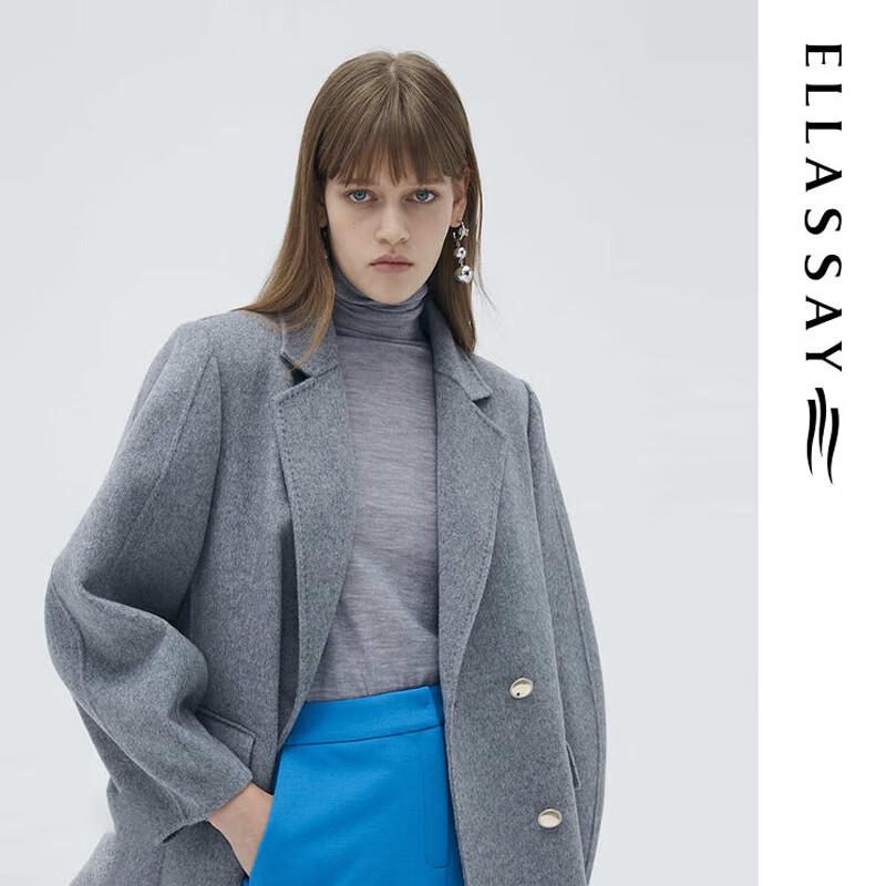 

ELLASSAY Women s High-Neck Cashmere Knit Sweater XS