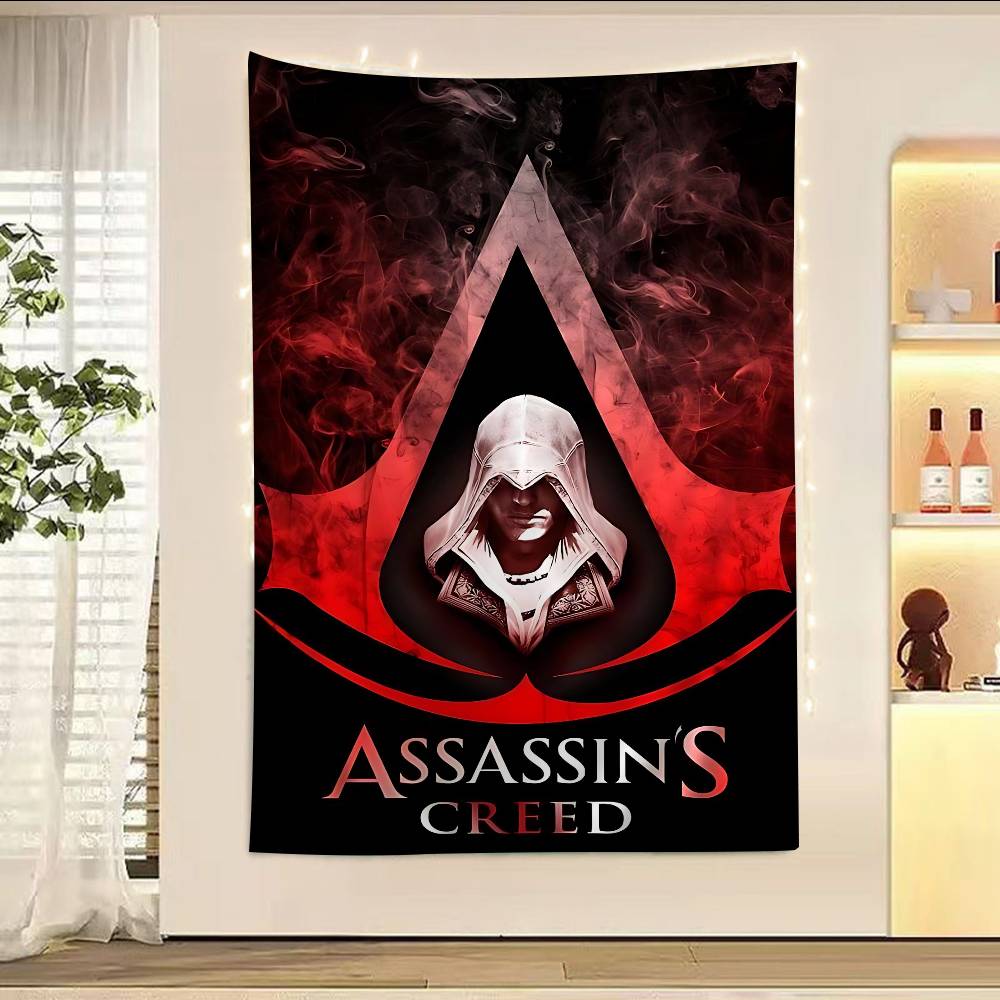 AAssassins CCreedes Cartoon Tapestry Wall Hanging Decoration Household Home Decor
